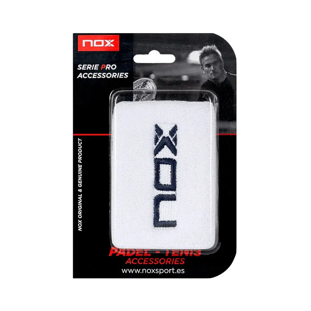 Poignets Eponge Nox Pro Series Blanc