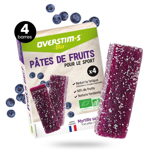 PATE DE FRUIT BIO OVERSTIM.S X4
