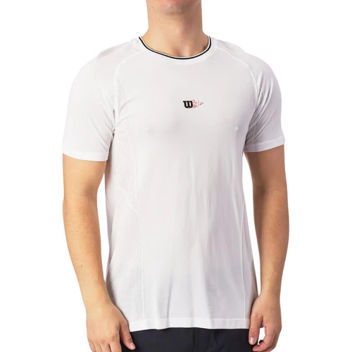 T Shirt Wilson Seamless Crew 2.0 Blanc (S)