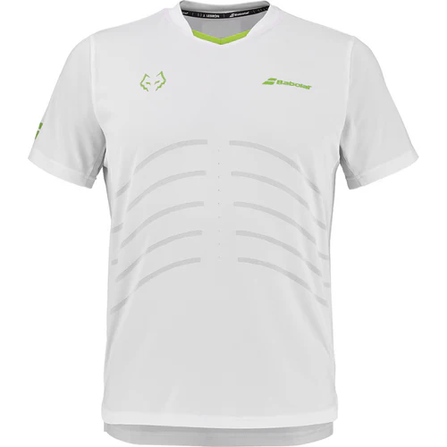 T Shirt Babolat Replica Crew Neck Tee Lebron 2026 (M, Blanc)