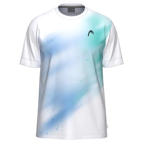 T Shirt Head Topspin 2026 Blanc/Vert (S)