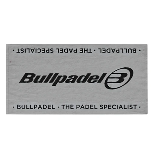 Serviette Bullpadel "The Padel Specialist" 100X50 Cm Gris