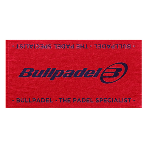 Serviette Bullpadel BPTOWEL 26 100X50 Cm (Rouge)