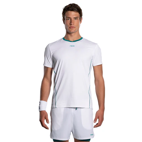 T Shirt Nox Pro 2026 Blanc/Vert (S)
