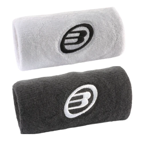 Poignets Eponge Bullpadel BPMU 262 Blanc/Noir