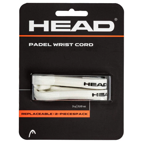 Dragonne Head Replaceable Padel Cord Blanc