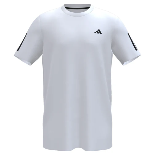 T shirt Adidas Club 3 Stripes Blanc (L)