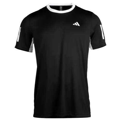 T shirt Adidas Club 3 Stripes Noir/Blanc (M)