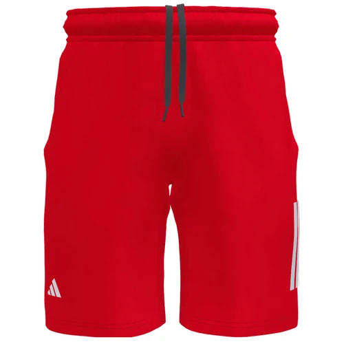 Short Adidas Club 3 Stripes 7" Rouge (S)