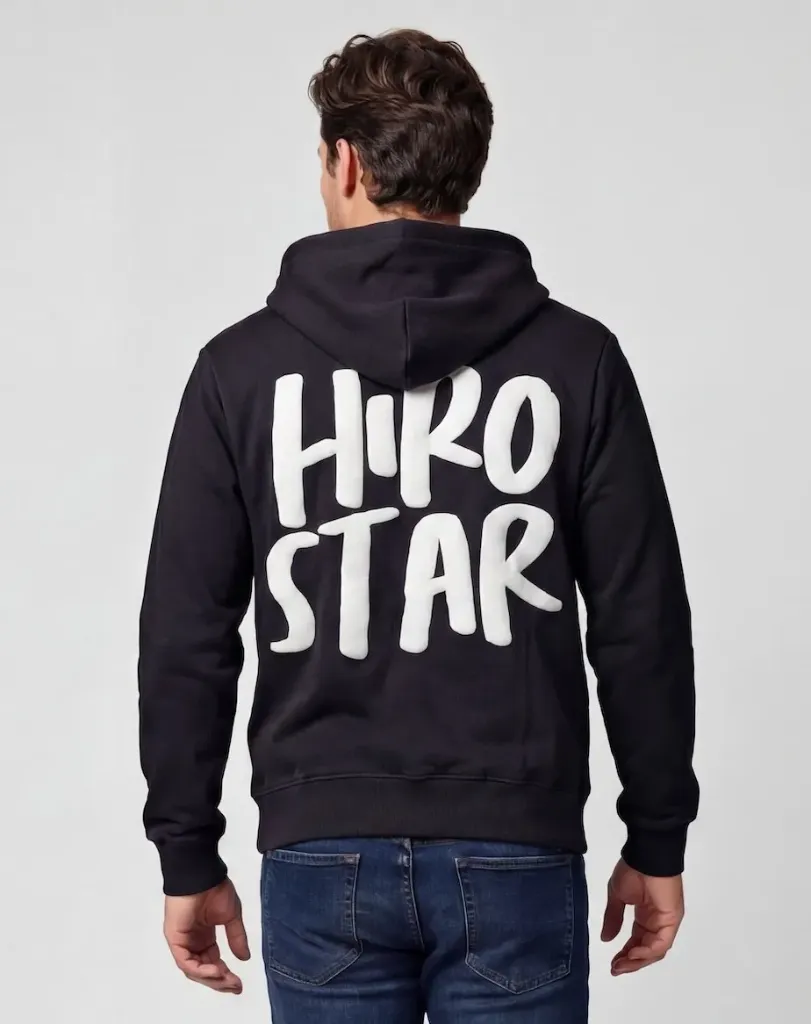 Sweet à Capuche Hirostar Noir (M)