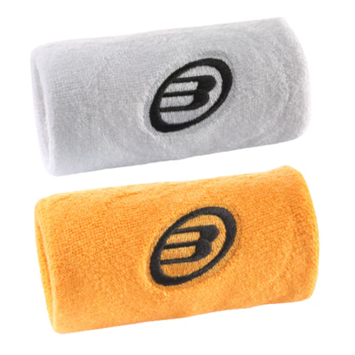 Poignets Eponge Bullpadel BPMU 262 Blanc/Orange