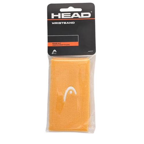 Poignets Eponge Head 5" Jaune