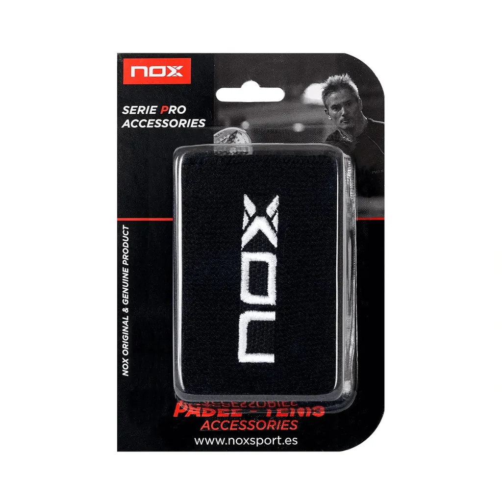 Poignets Eponge Nox Pro Series Noir