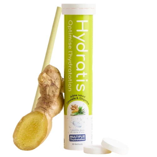 Pastilles d'hydratation Hydratis Citronnelle/Gingembre