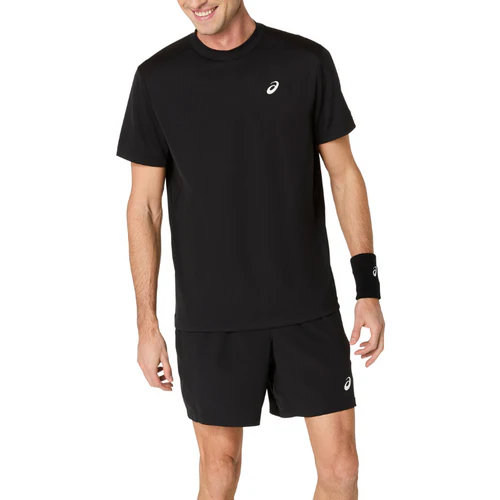 T Shirt Asics Court Noir